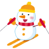 ski snowman